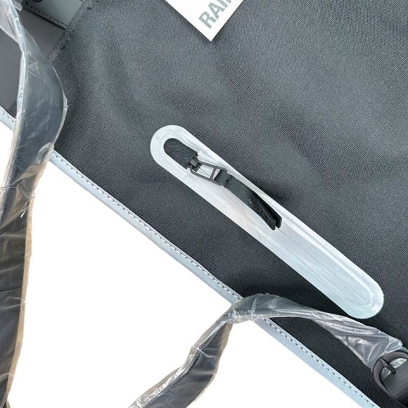 RAINS Backpack Reflective | 70 Black Reflective One Size - 19” x 11.75” x 4.5” - Picture 3 of 10